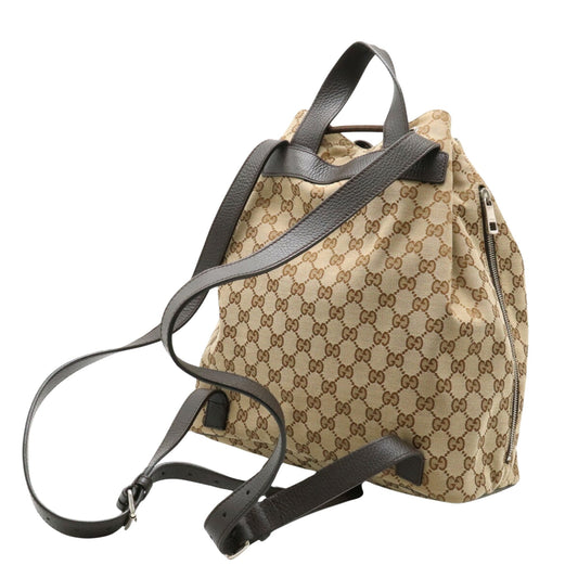 Luxury Gucci Trending 2025 Drawstring Canvas Backpack Bag ()
