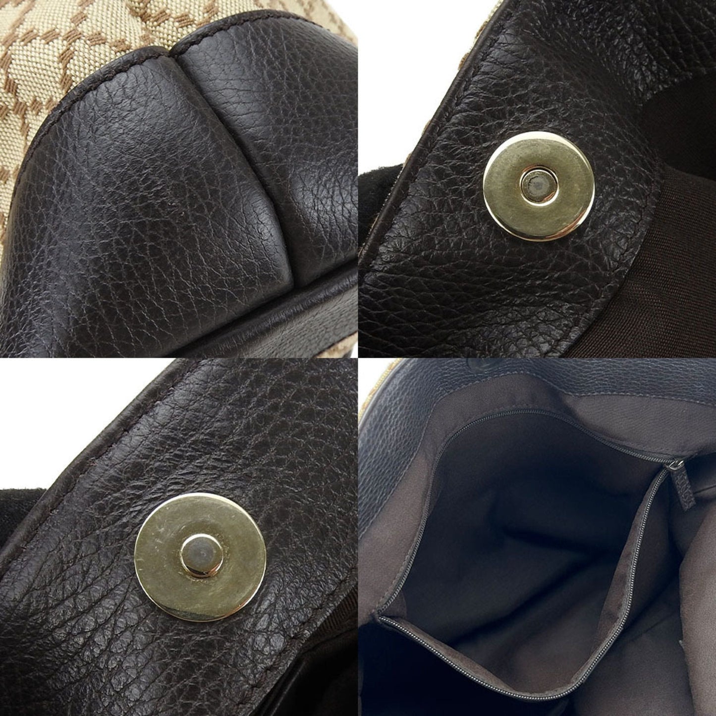 Luxury Gucci Trending 2025 Diamante Canvas Tote Bag ()