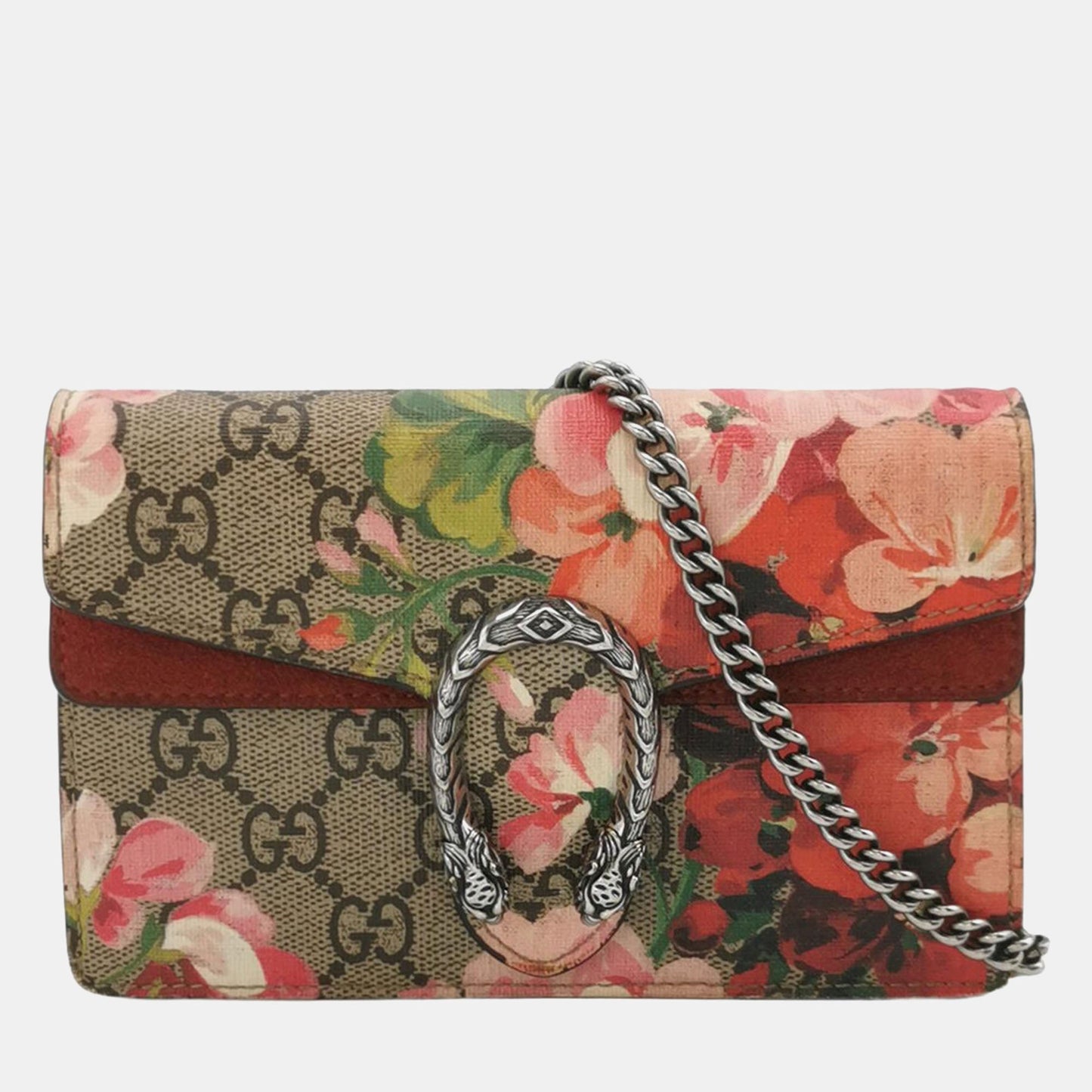 Luxury Gucci Trending 2025 Blooms Coated Canvas Dionysus Crossbody Bag