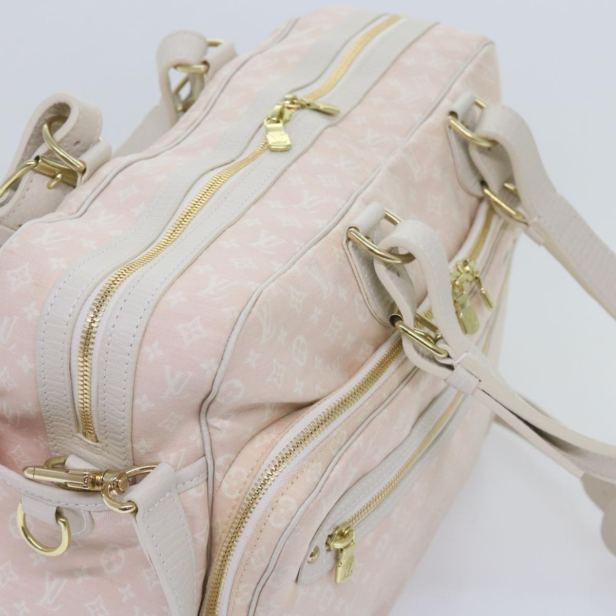 Louis Vuitton Mini Lin Canvas Shoulder Bag ()