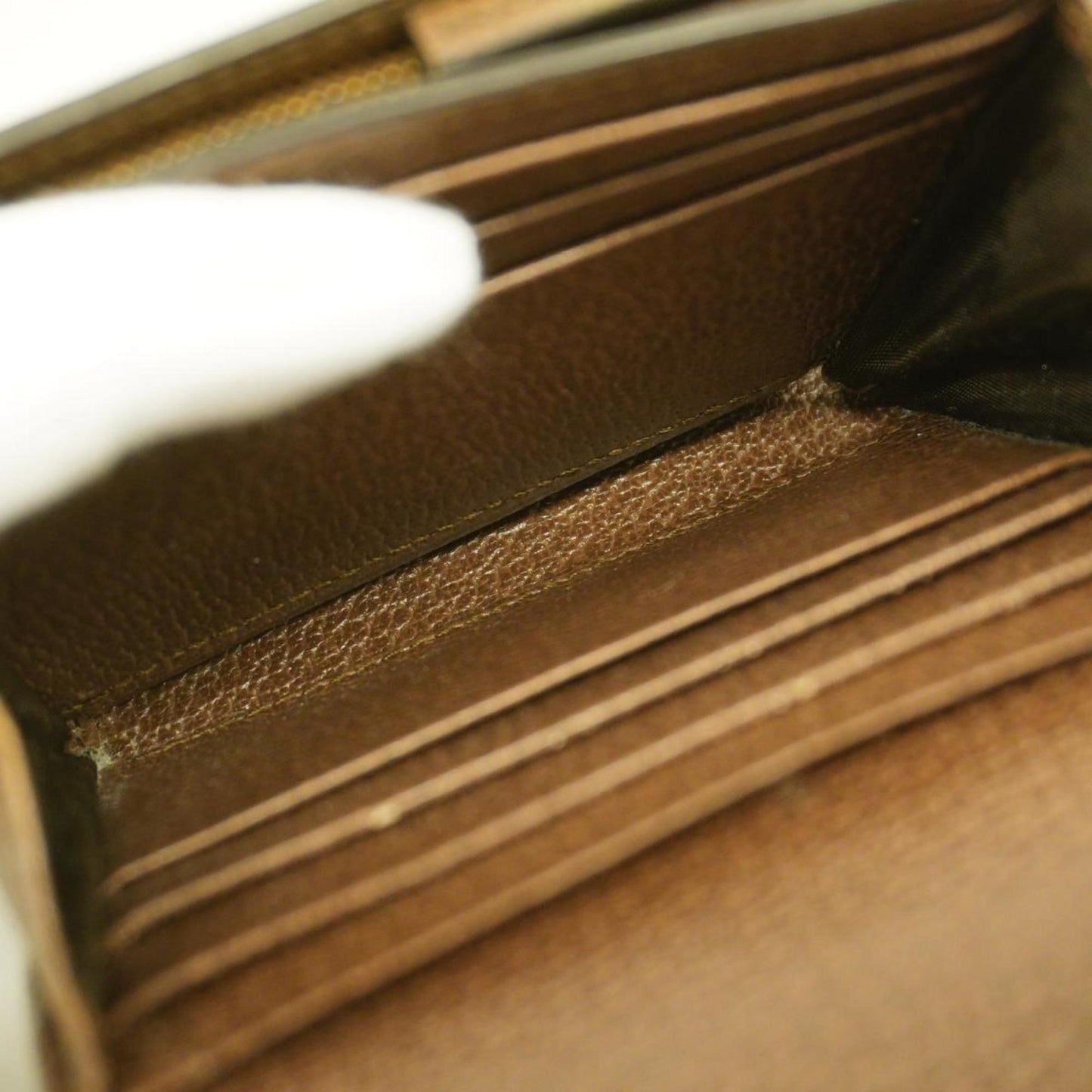 Luxury Gucci Trending 2025 Bamboo Canvas Wallet ()
