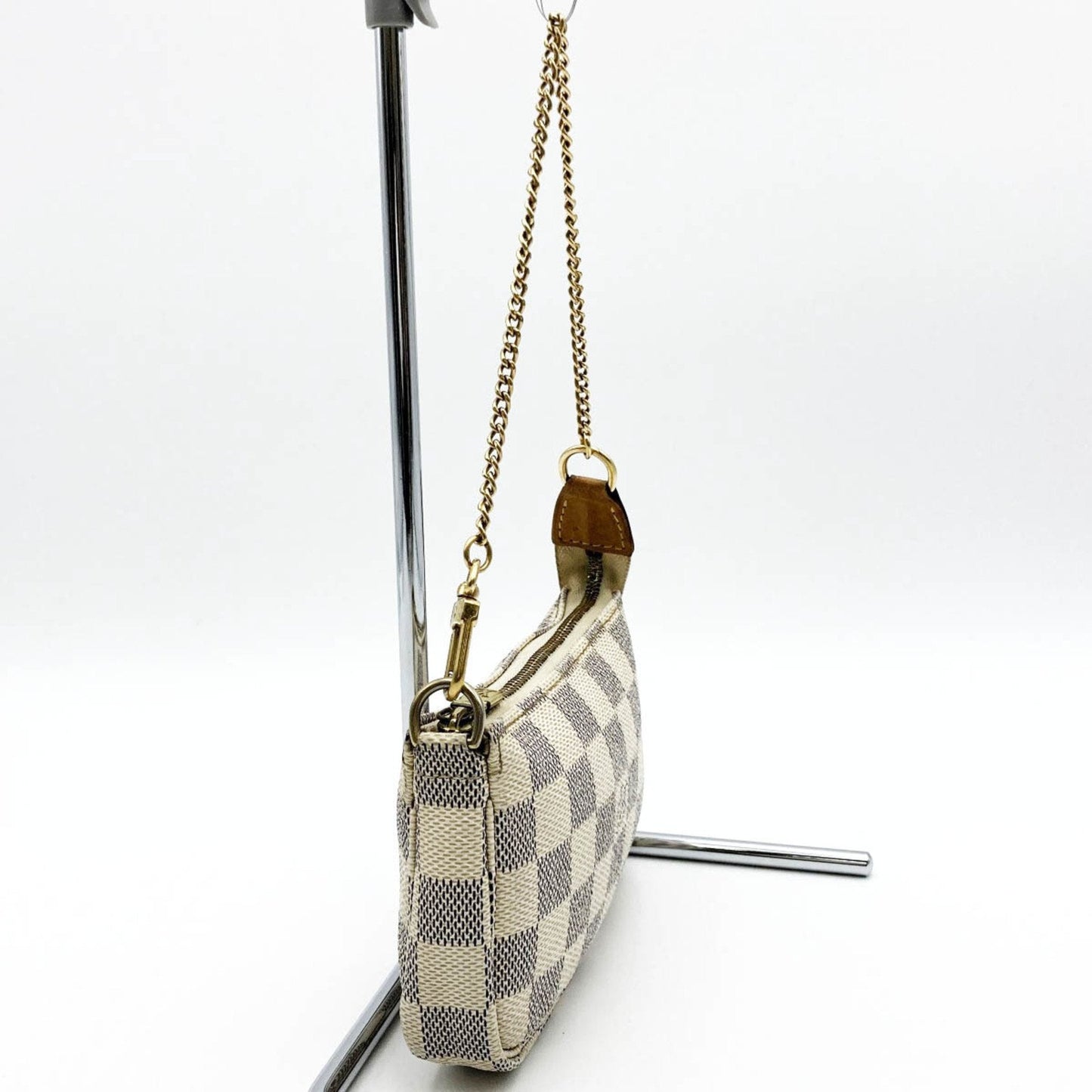 Louis Vuitton Mini Pochette Accessoires Canvas Clutch Bag ()