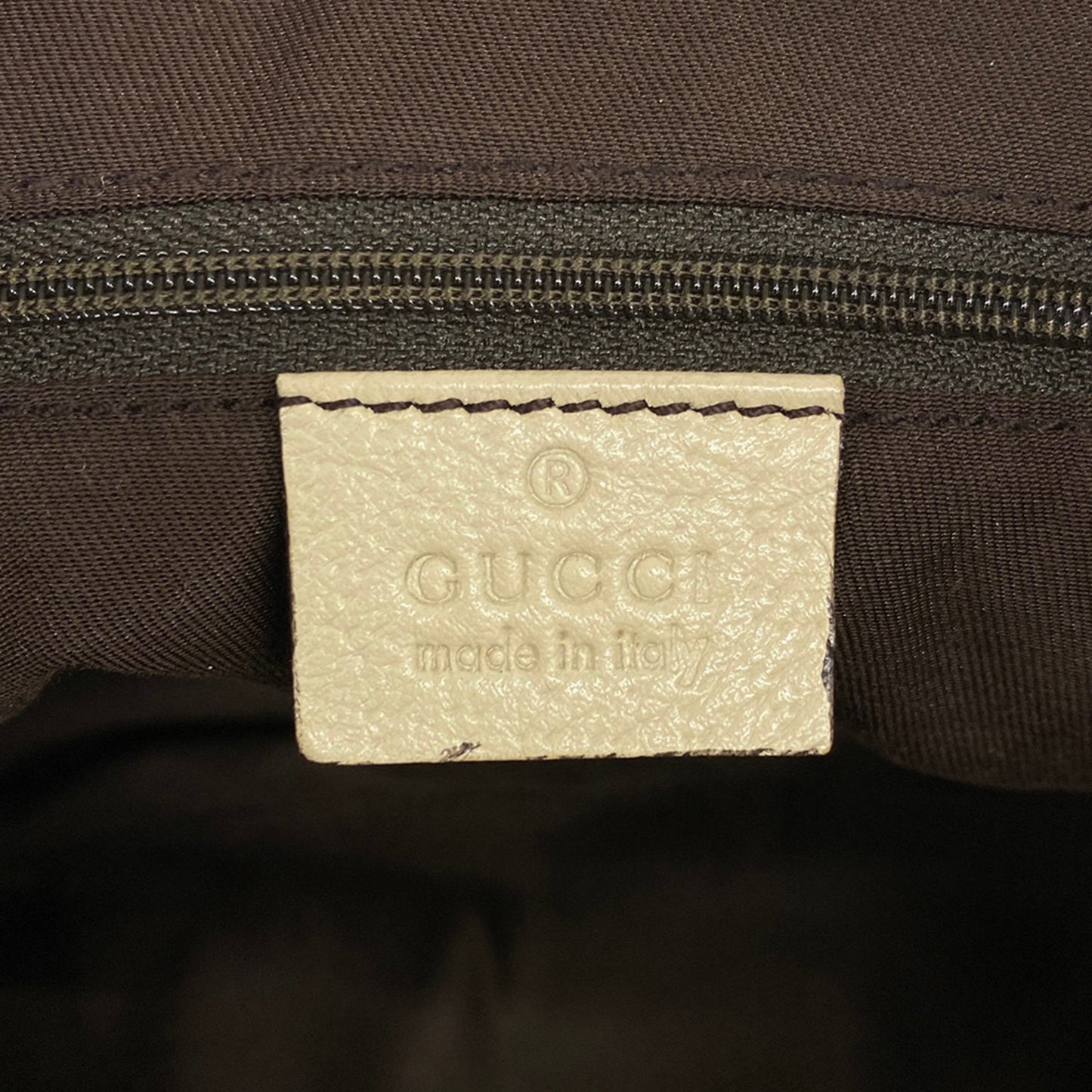Gucci Abbey Canvas Tote Bag ()