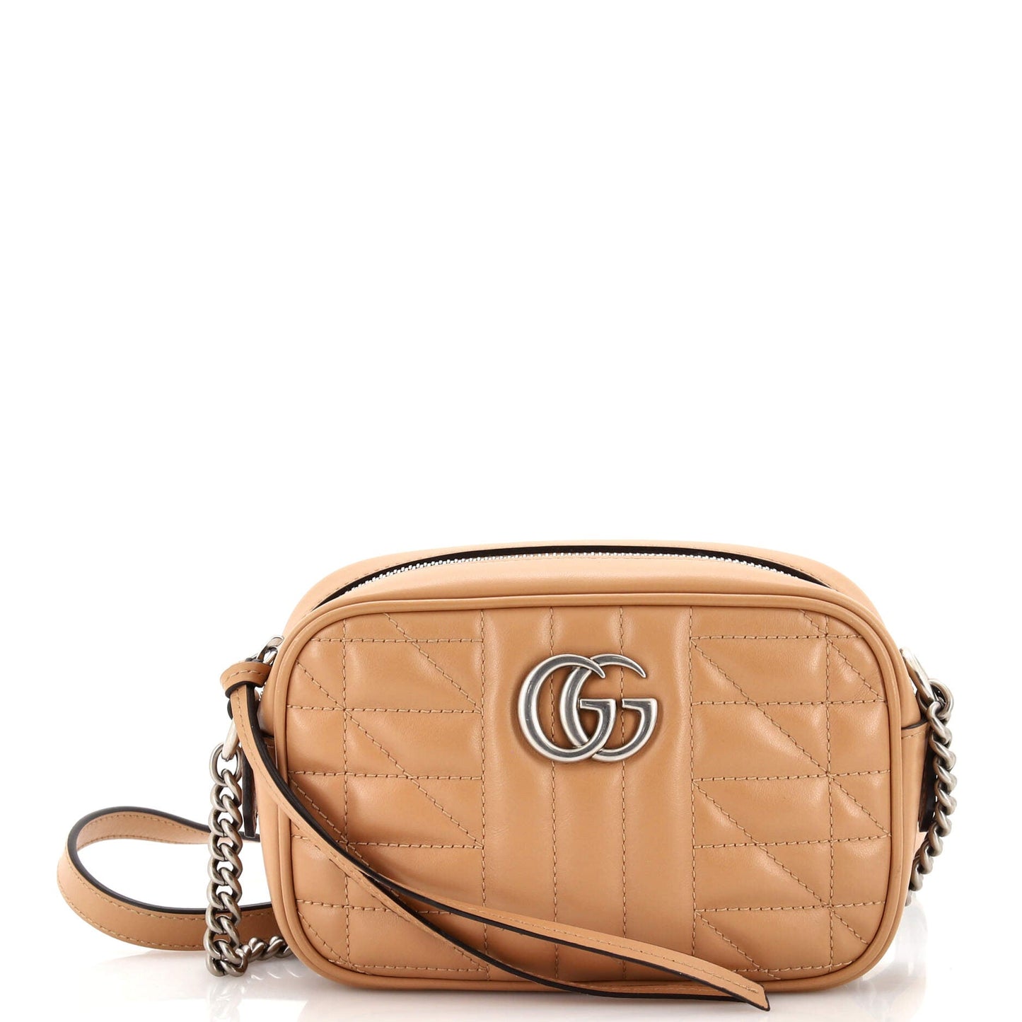Luxury Gucci Trending 2025 GG Marmont Shoulder Bag Mixed Matelasse Leather Mini