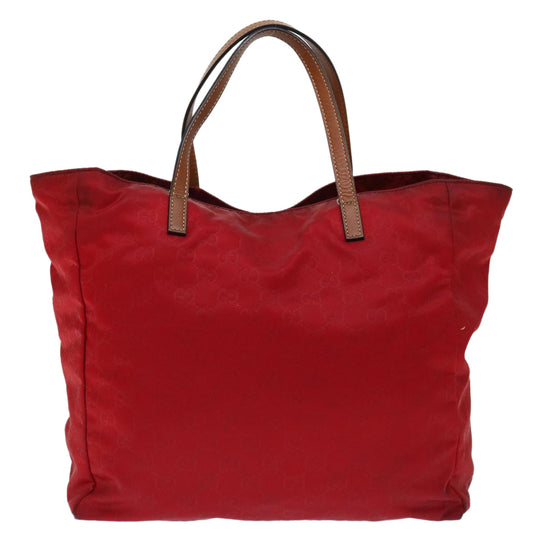 Luxury Gucci Trending 2025 GG Canvas Tote Bag Red