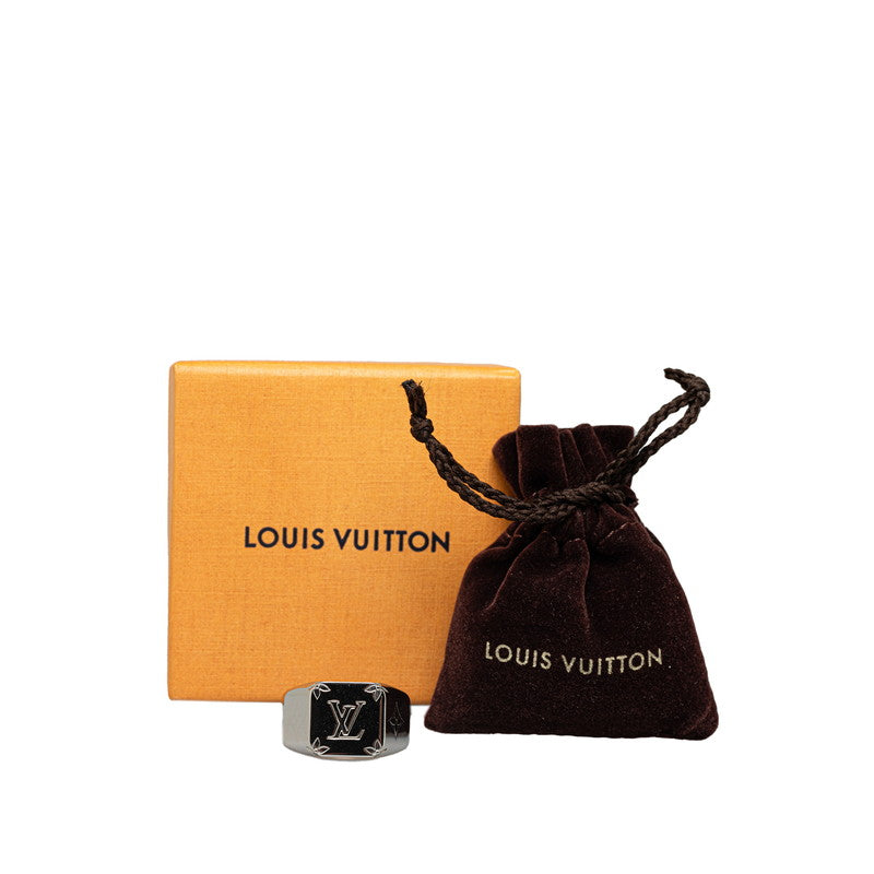 Louis Vuitton Monogram Ring 21 M62488 Silver Metal Louis Vuitton
