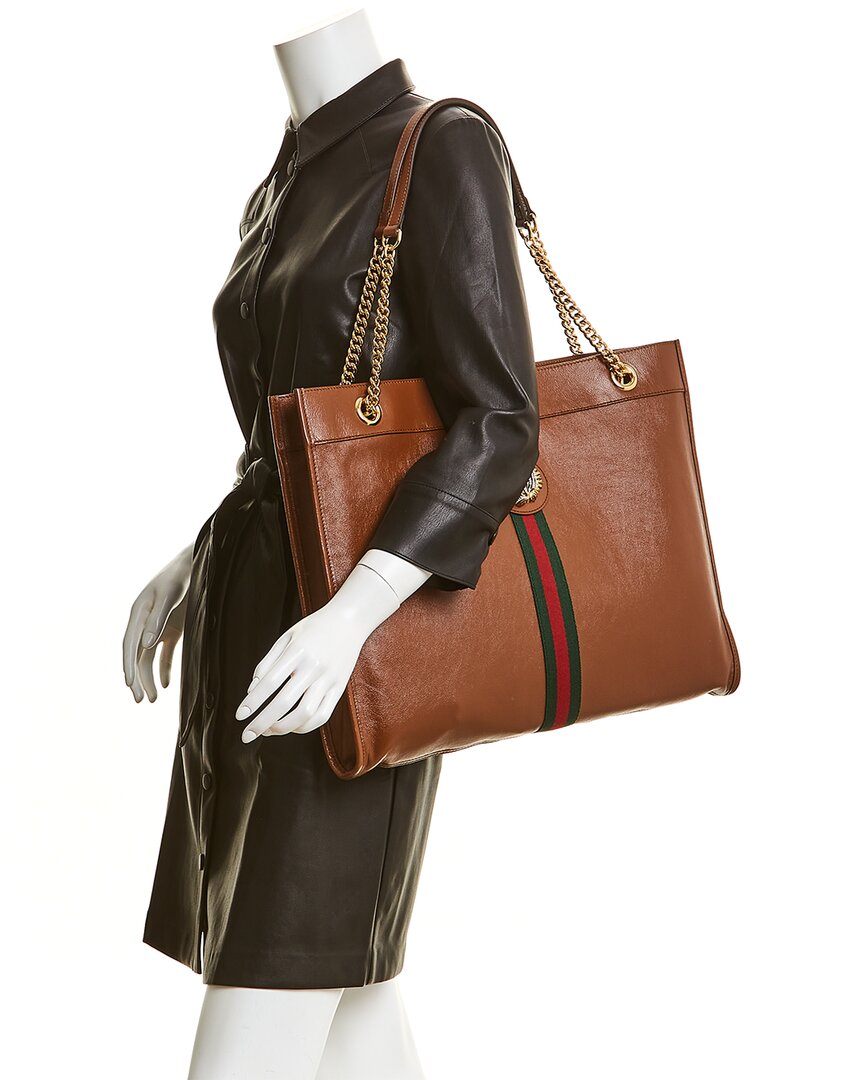 Gucci Rajah Large Leather Tote