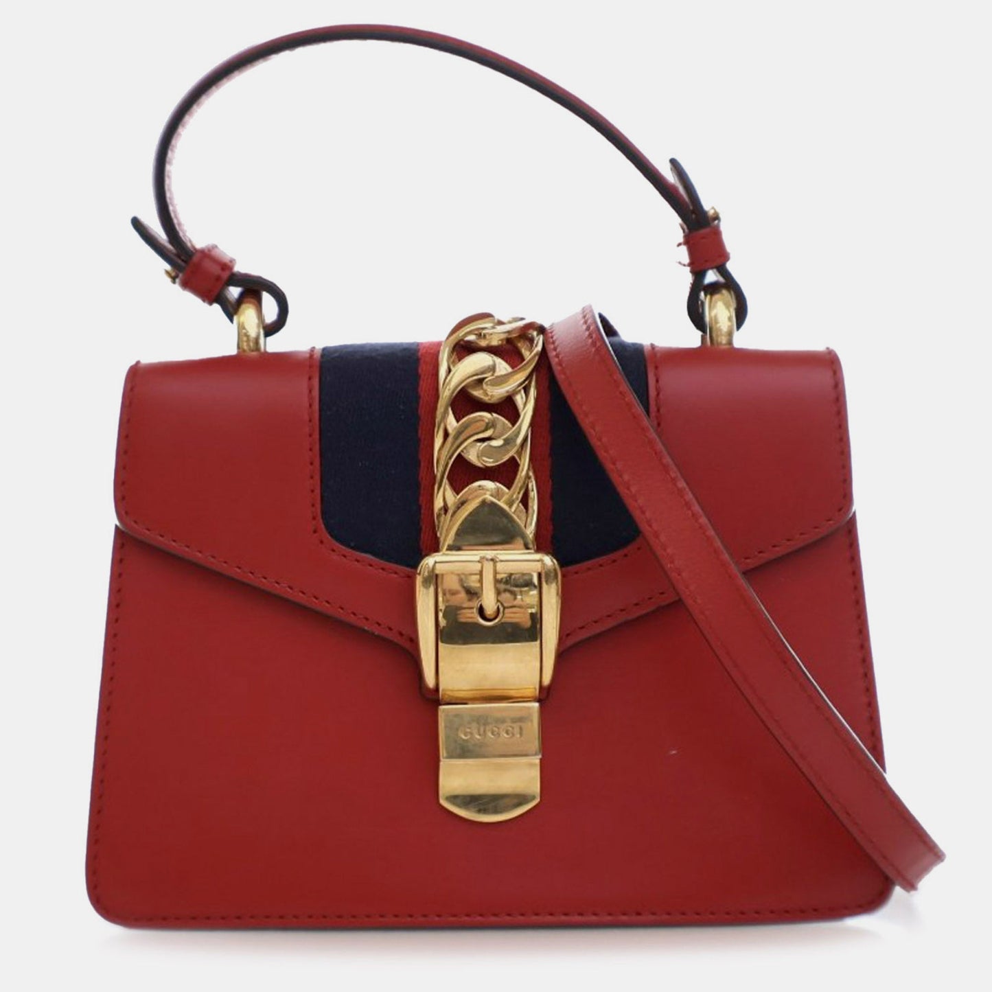 Luxury Gucci Trending 2025 Mini Calfskin Sylvie Satchel