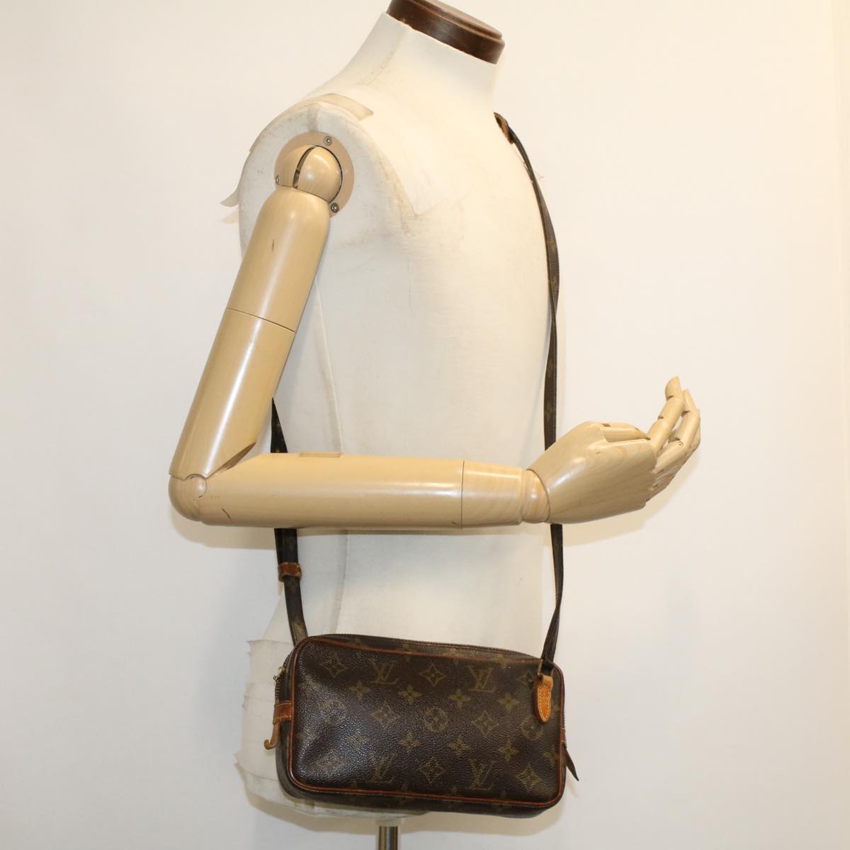 LOUIS VUITTON Monogram Marly Bandouliere Shoulder Bag M51828 LV fm2449