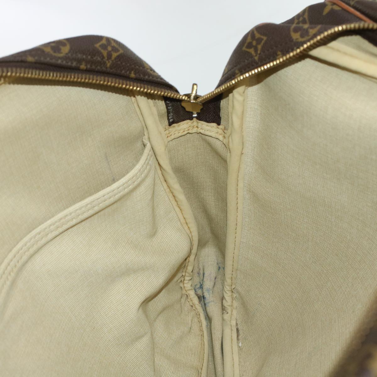 LOUIS VUITTON Monogram Sac Trois Posh 50 Boston Bag M41376 LV fm2454