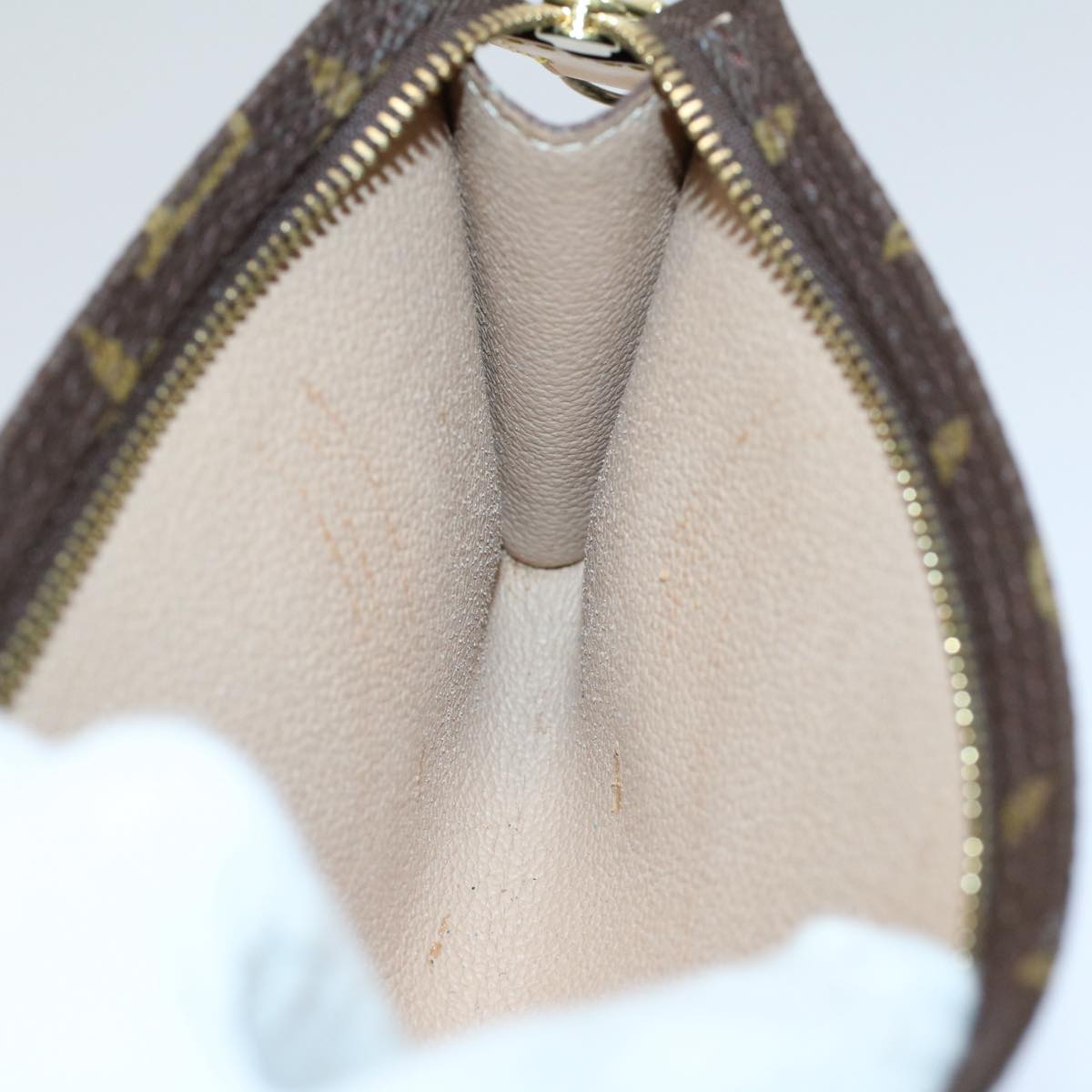 LOUIS VUITTON Monogram Bucket PM Accessory Pouch LV fm2823
