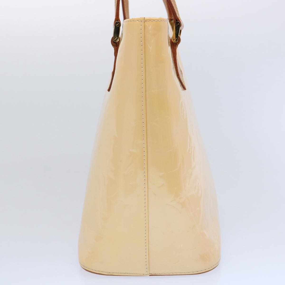 LOUIS VUITTON Monogram Vernis Houston Bag Marshmallow Pink M91302 fm3016