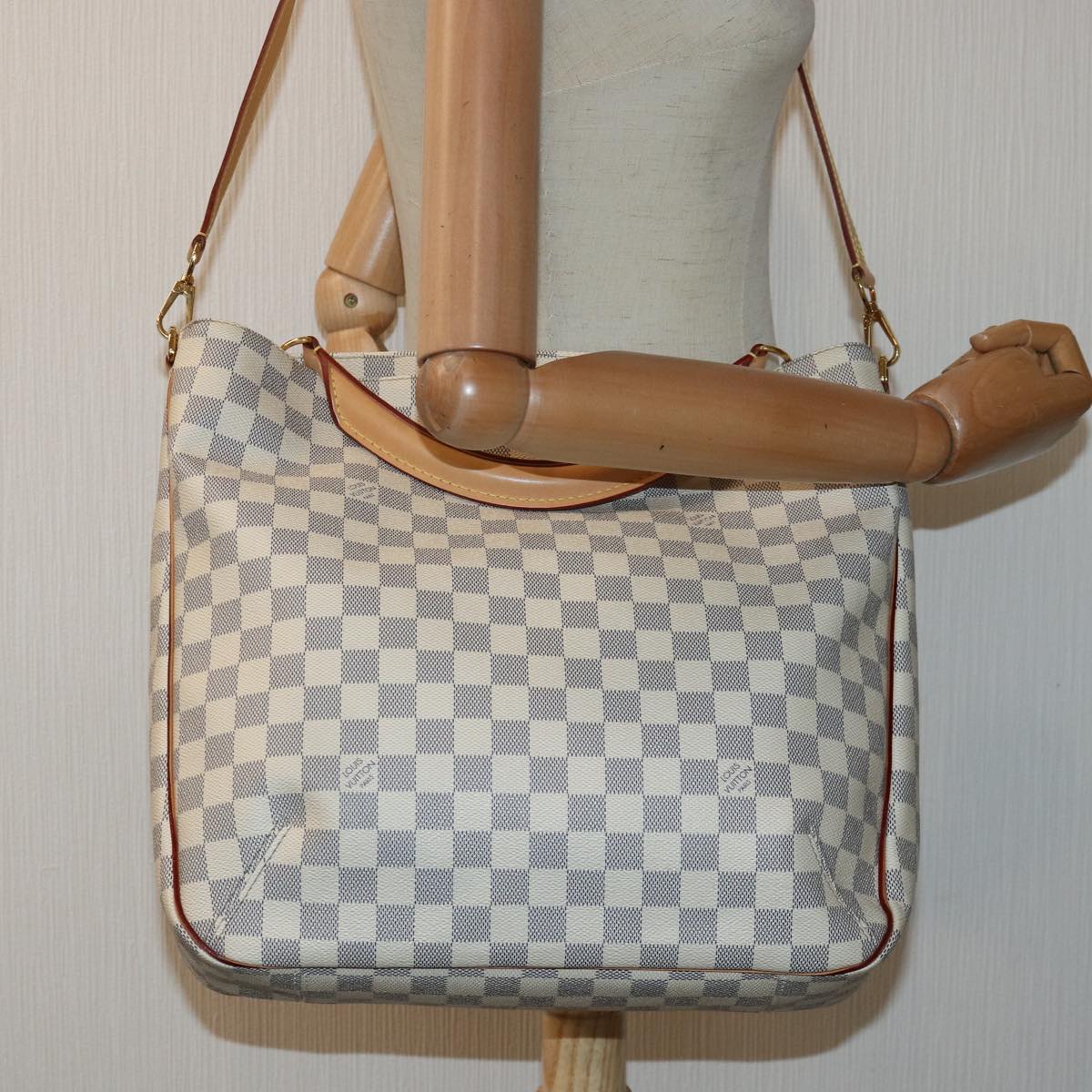 LOUIS VUITTON Damier Azur Sophie Shoulder Bag 2way N41216 LV fm3552A