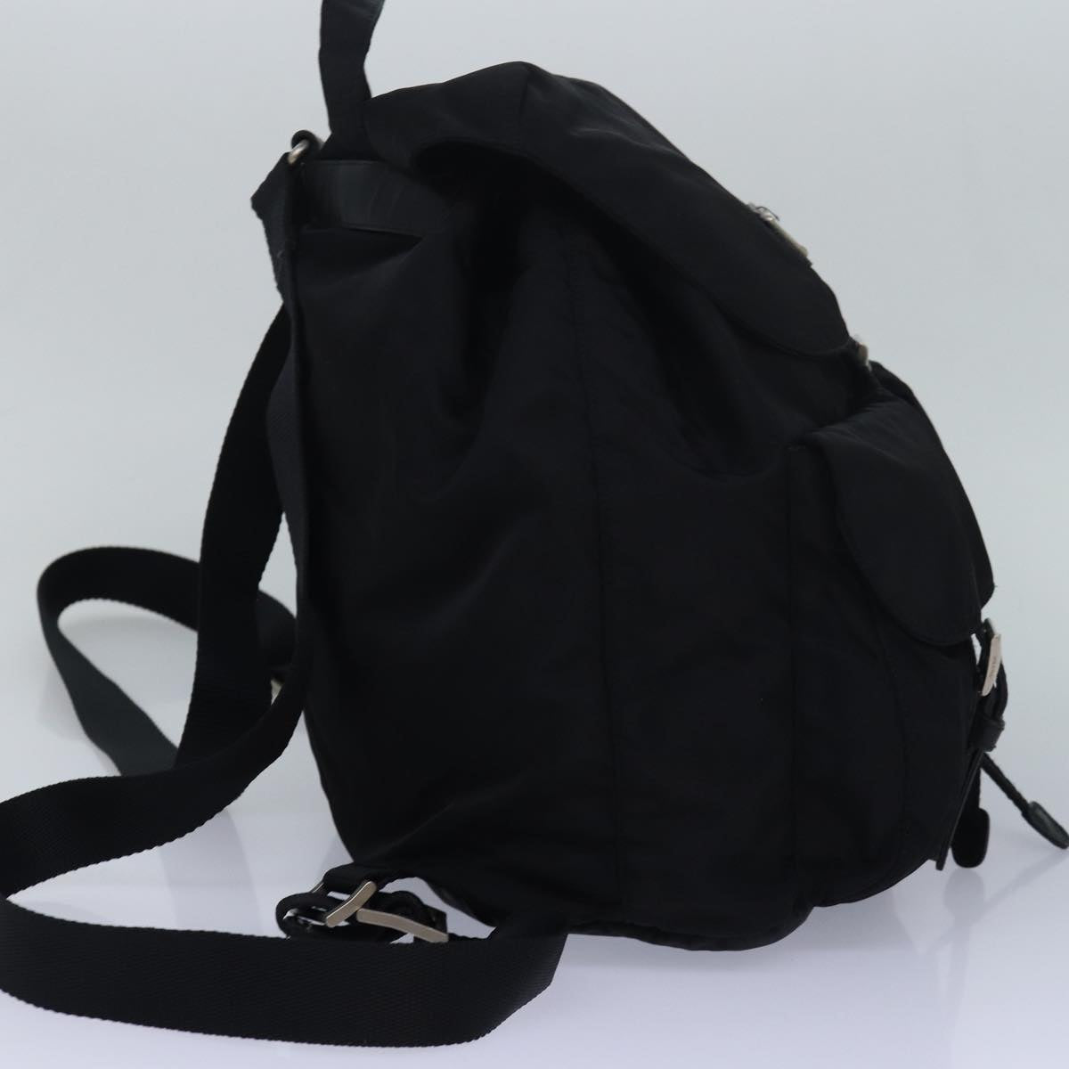 Luxury Prada Backpack Nylon Black fm3620