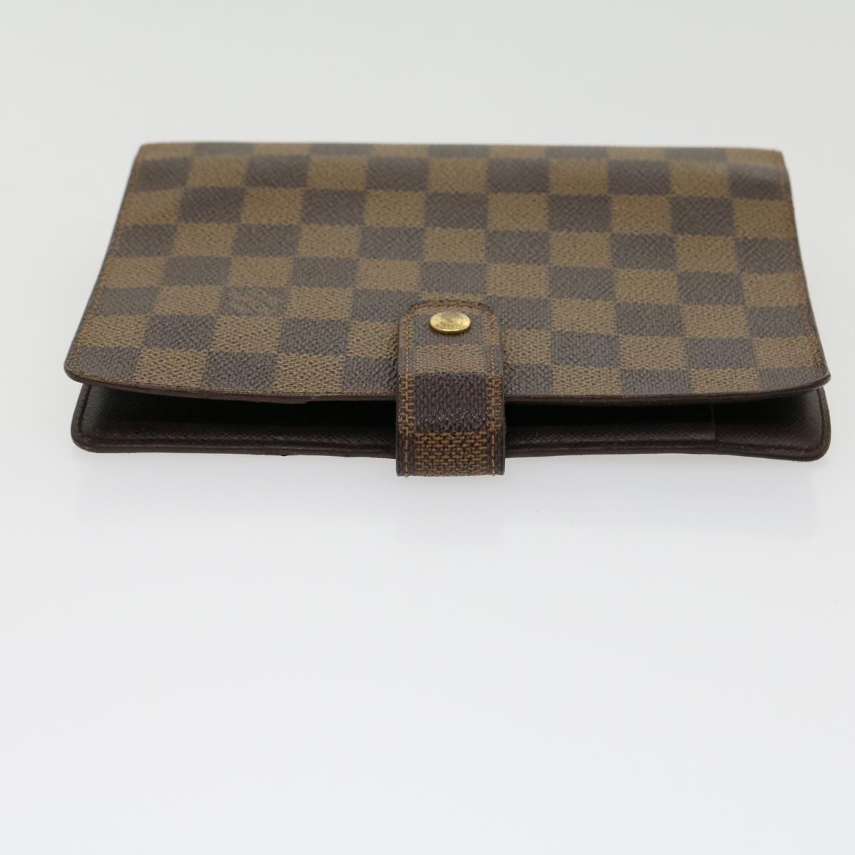 LOUIS VUITTON Damier Ebene Agenda MM Day Planner Cover R20240 LV am2692g