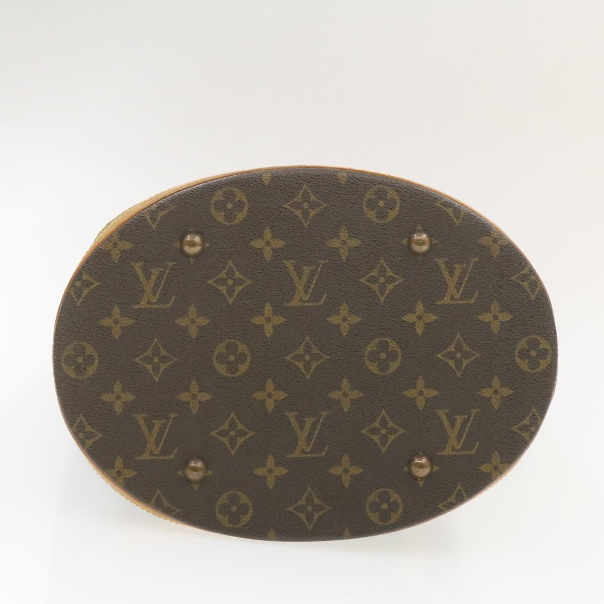 LOUIS VUITTON Monogram Bucket GM Shoulder Bag Pouch M42236 **Powder am482g