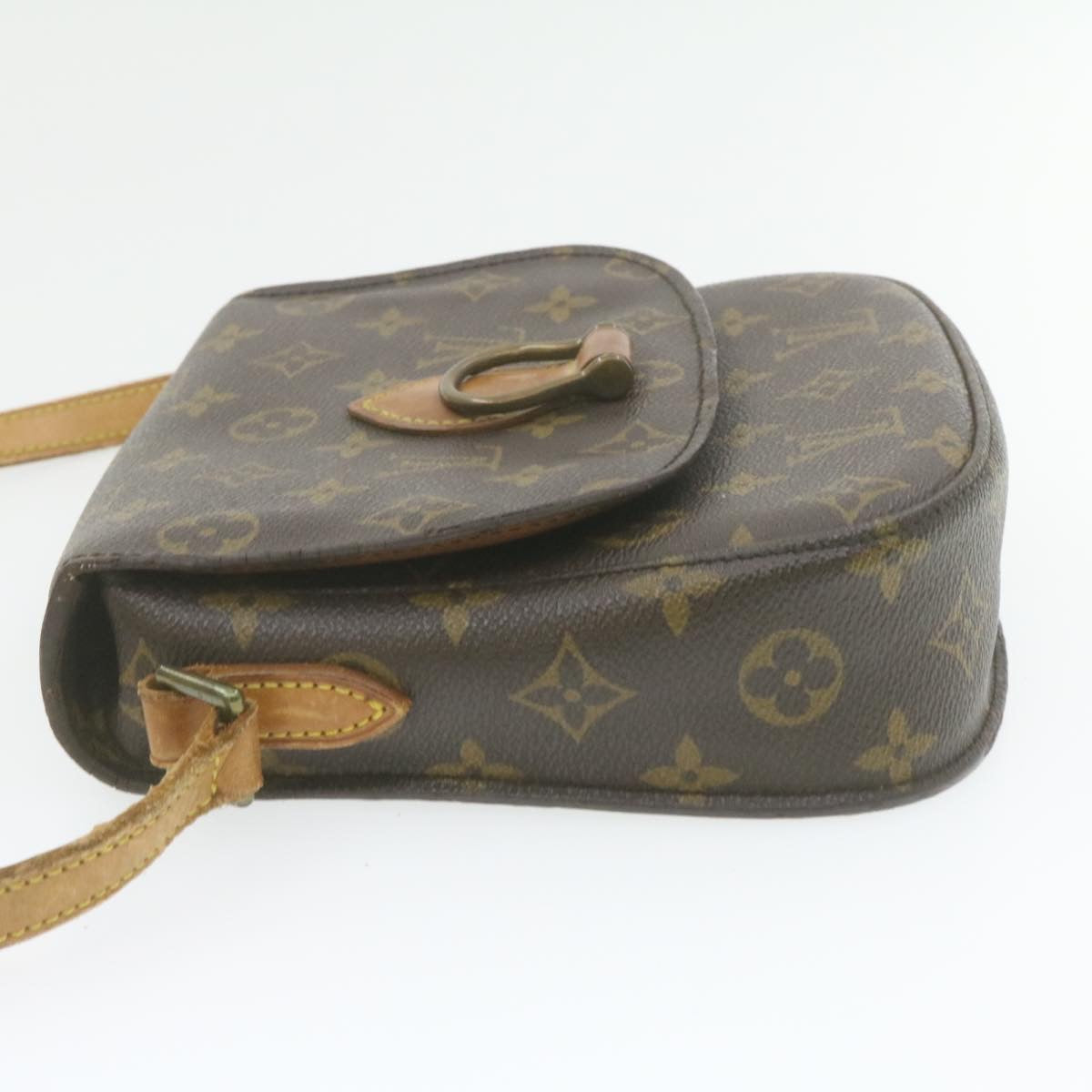 LOUIS VUITTON Monogram Saint Cloud MM Shoulder Bag M51243 LV am683g