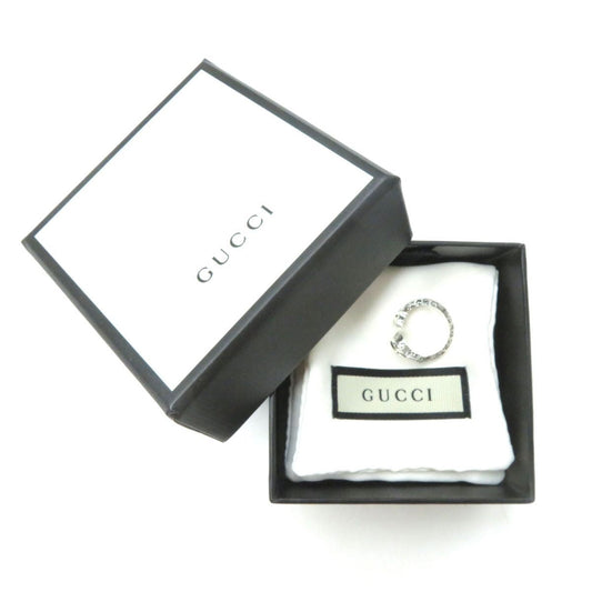 Luxury Gucci Trending 2025 AG925 Double G Key Ring Silver