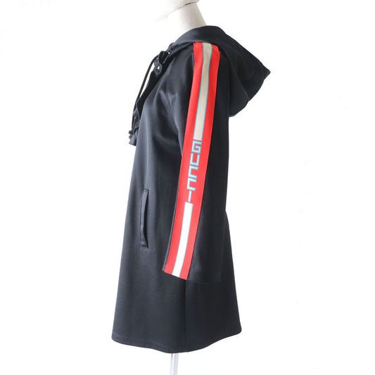 Luxury Gucci Trending 2025 Black Track Dress S 502280