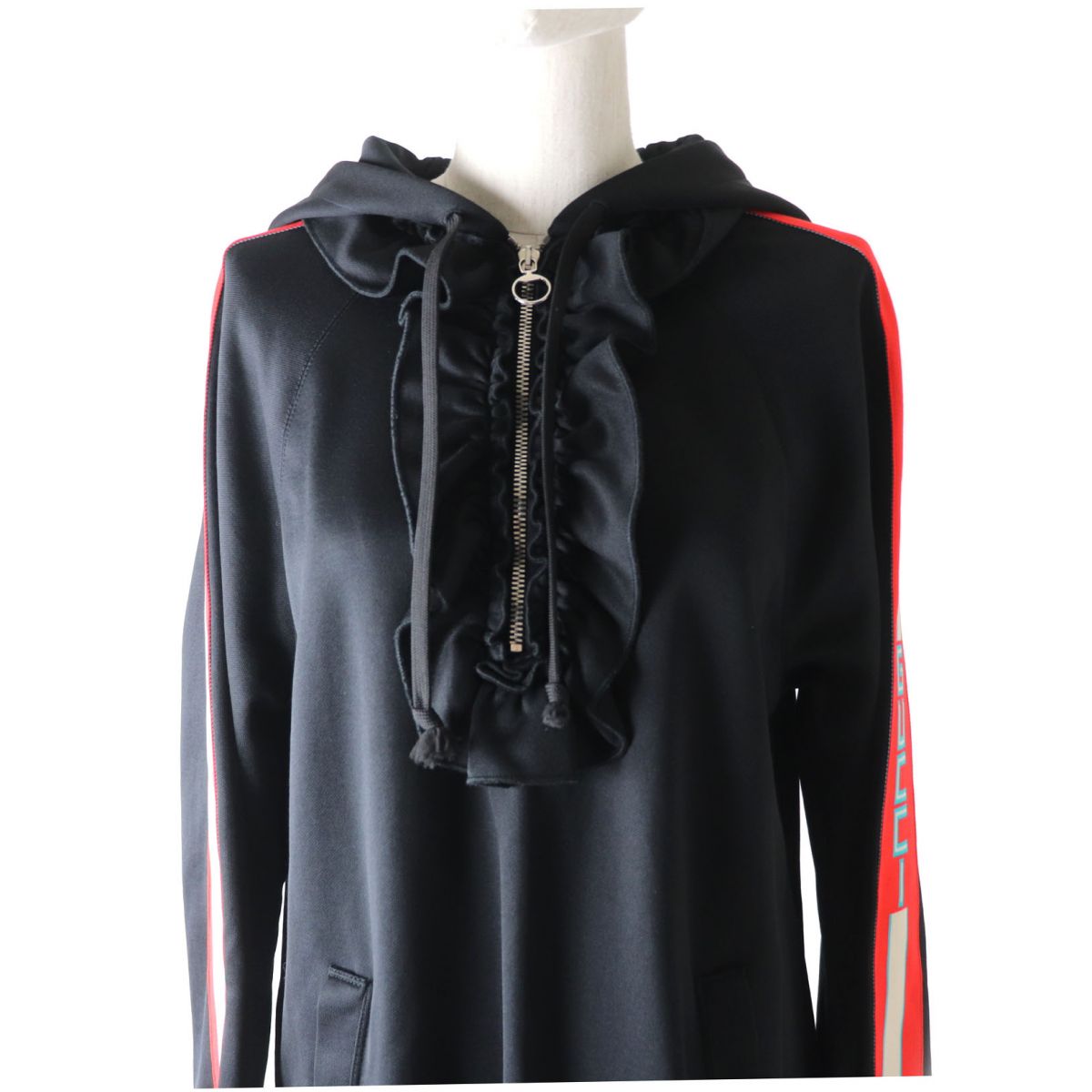 Luxury Gucci Trending 2025 Black Track Dress S 502280