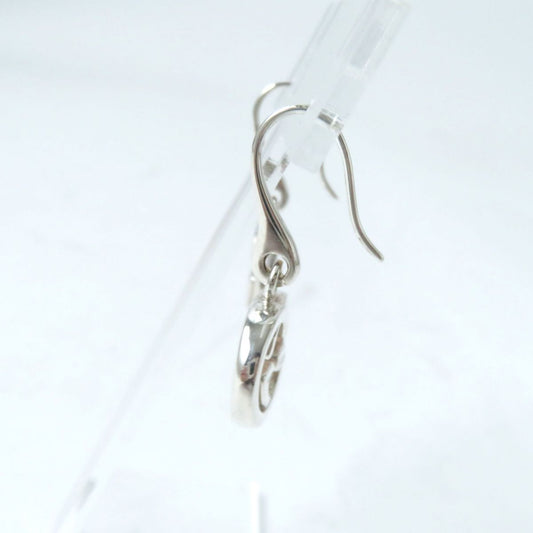 Luxury Gucci Trending 2025 AG925 Interlocking G Earrings Silver