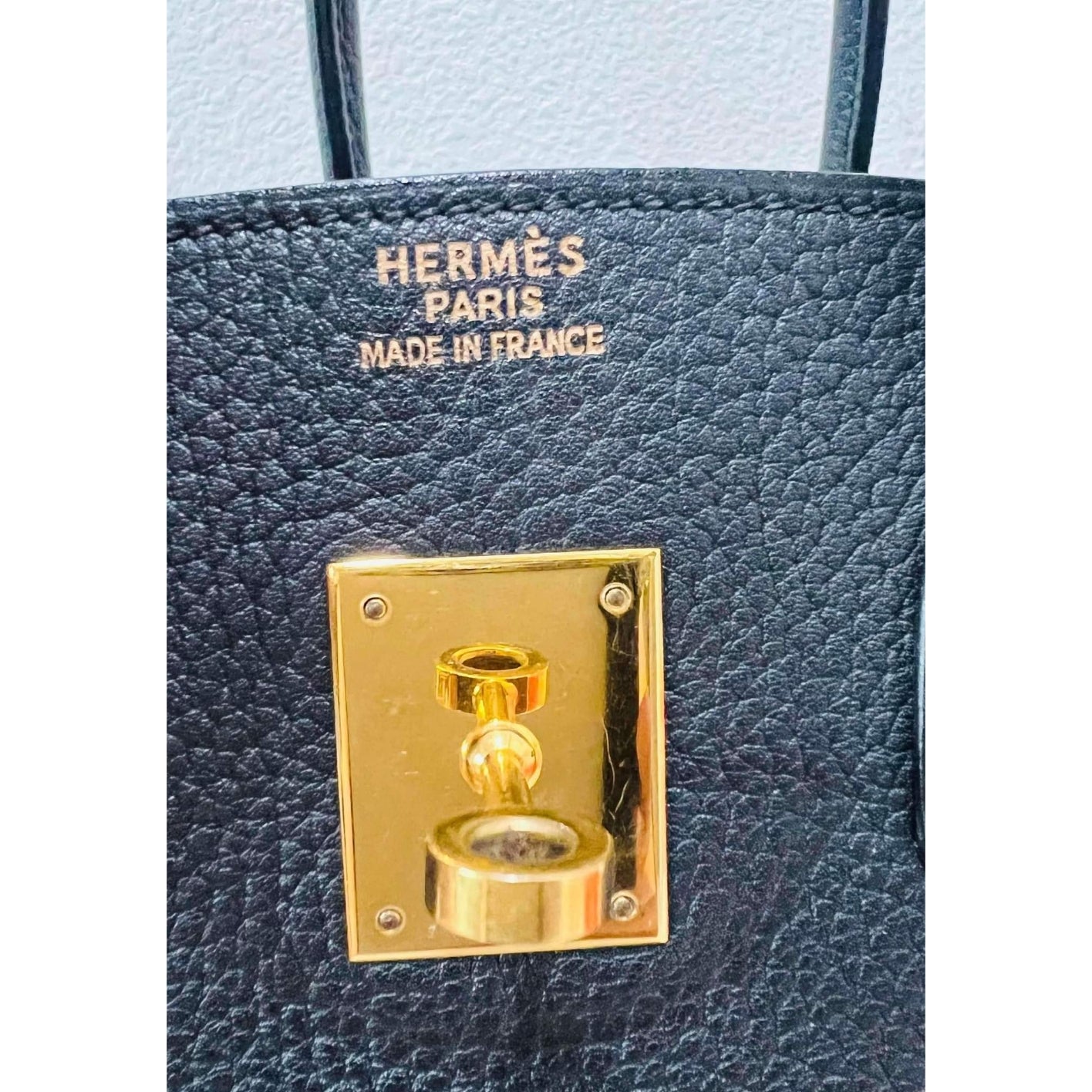 Luxury Hermes Birkin 35 Black Hand Bag