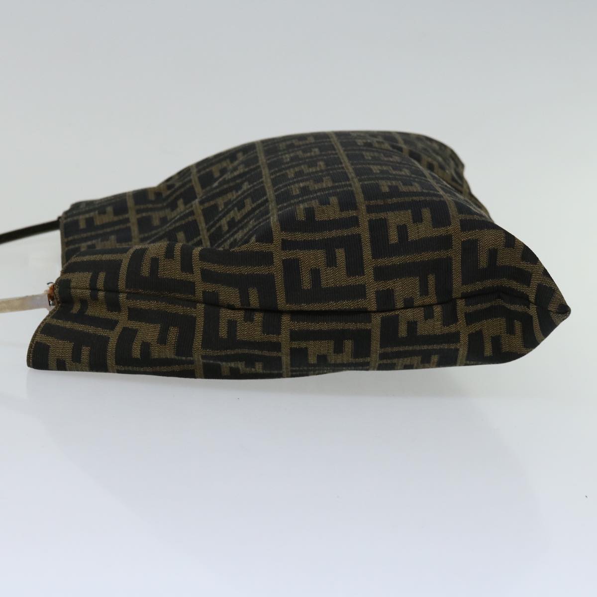 Luxury FendiZucca Canvas Hand Bag Black Brownhk1112