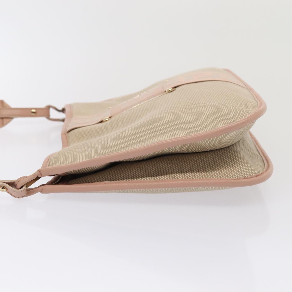 Luxury Fendi Shoulder Bag Canvas Beigehk1442