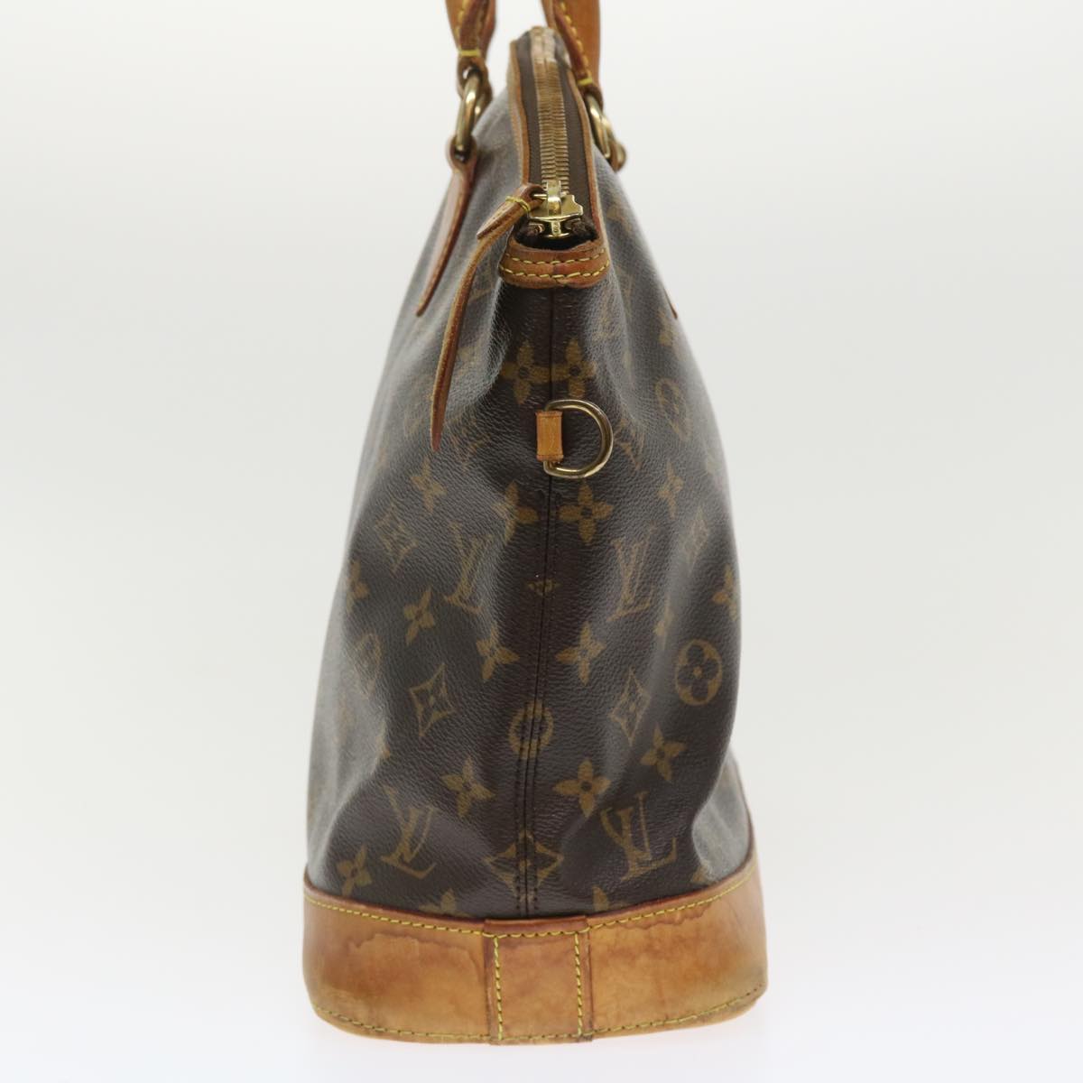 LOUIS VUITTON Monogram Lockit Horizontal Hand Bag M40104 LV hk589