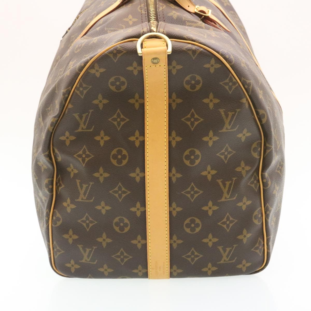 LOUIS VUITTON Monogram Keepall Bandouliere 55 Boston Bag M41414 LV hs568