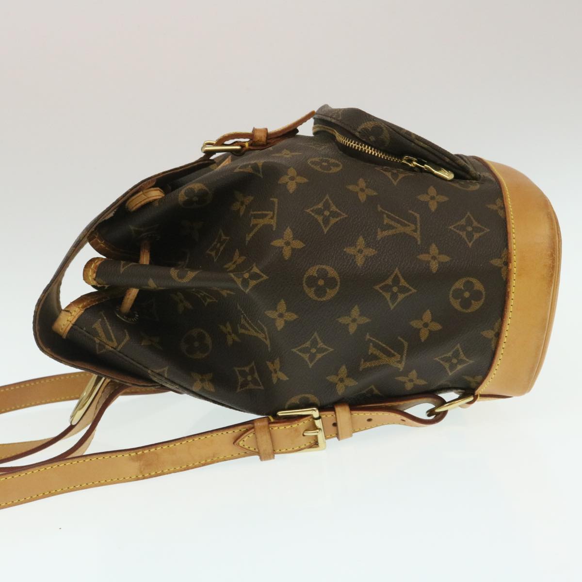 LOUIS VUITTON Monogram Montsouris MM Backpack M51136 LV hs818
