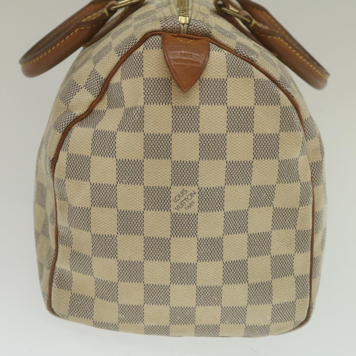 LOUIS VUITTON Damier Azur Speedy 30 Hand Bag N41533 LV hs959
