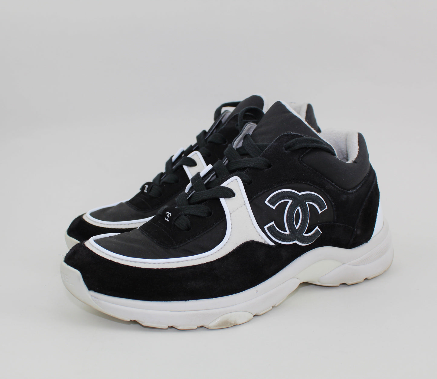 CHANEL CROSS TRAINER SNEAKERS