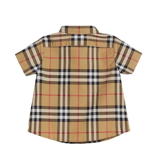 BURBERRY PLAID BUTTON UP