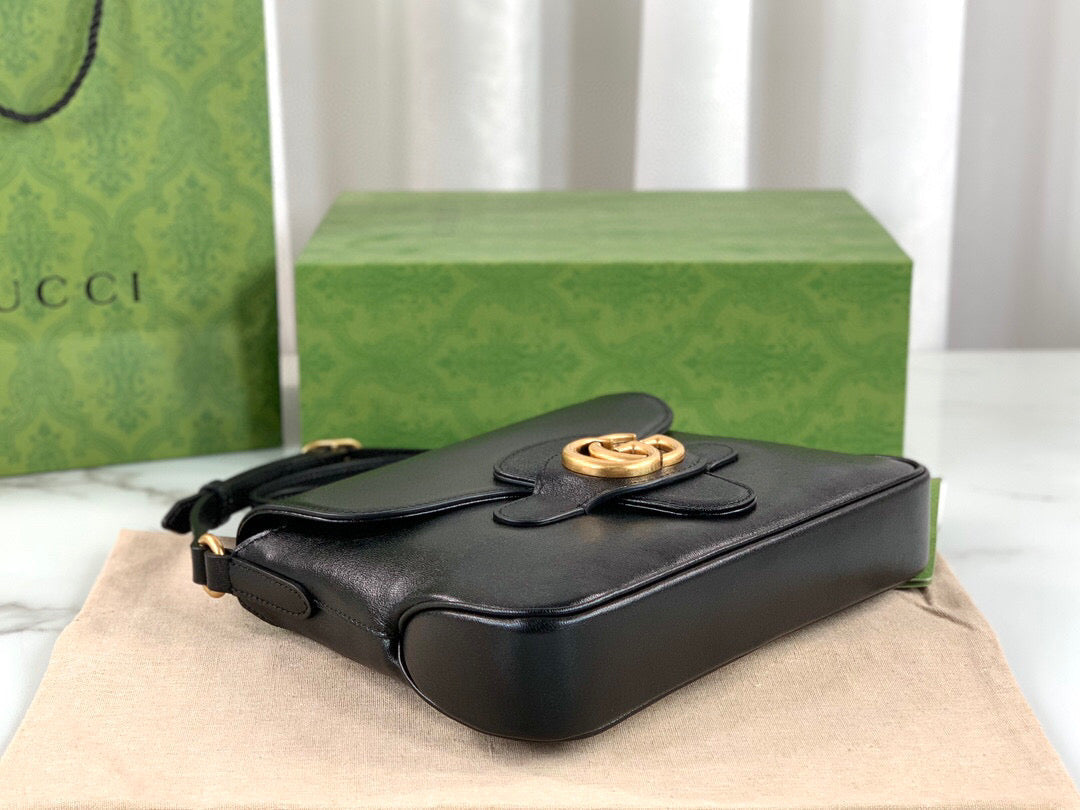 Luxury Gucci Small Messenger Bag With Double G