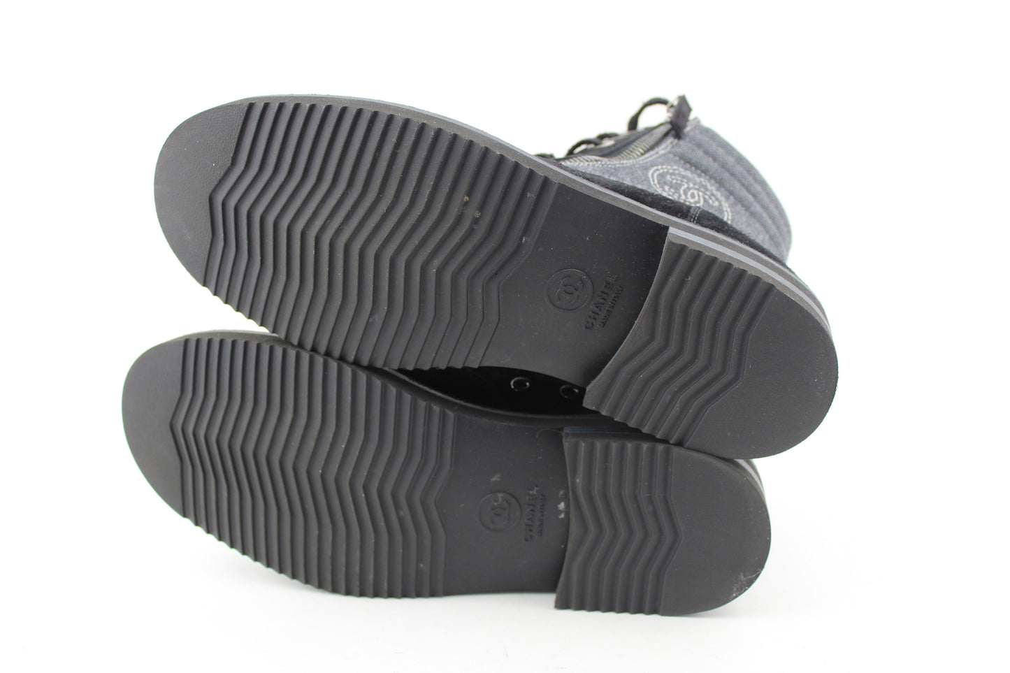 Chanel Denim Sneakers