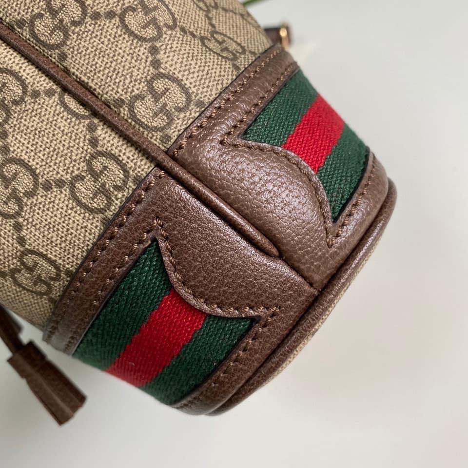 Luxury Gucci Mini Ophidia Bucket Bag