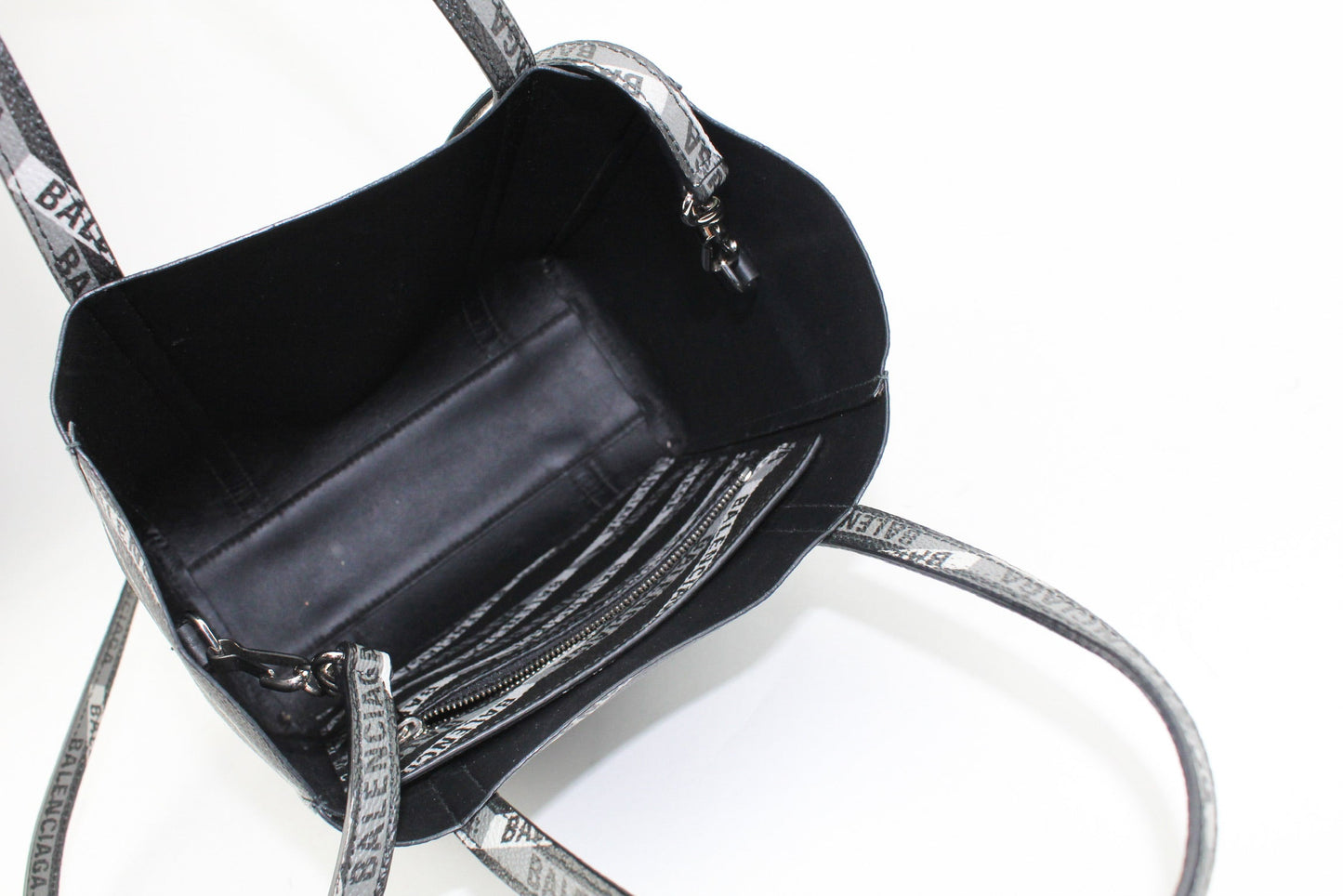 Balenciaga Calfskin logo crossbody bag