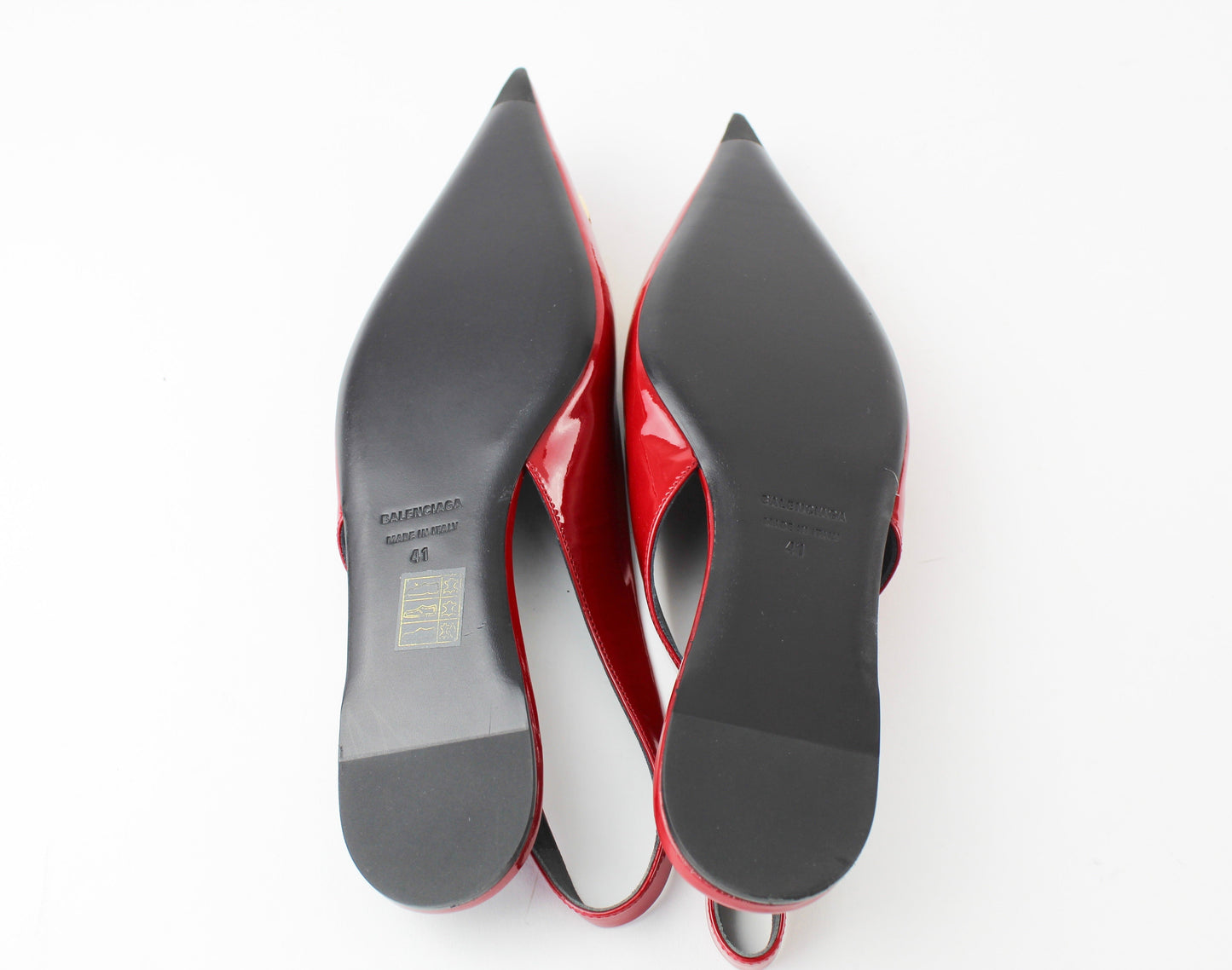 Balenciaga BB slingback ballerinas