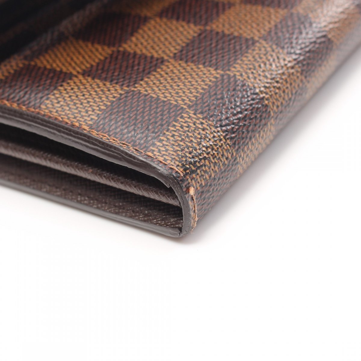Louis Vuitton Portefeuille Sarah Damier Ebene Bifold Long Wallet