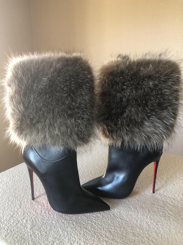 CHRISTIAN LOUBOUTIN CANICHISSIMA 120MM SIZE 41