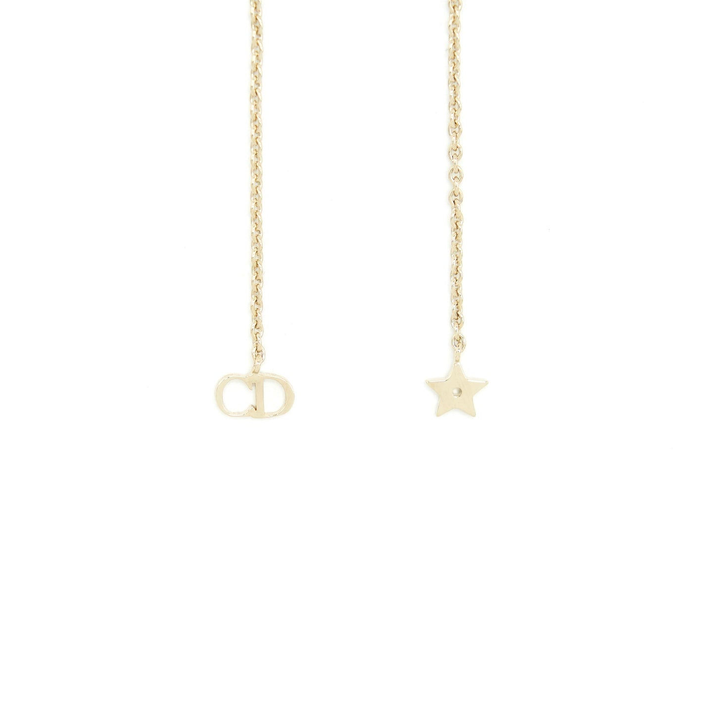 Luxury Dior CD Star Pearl drop earring