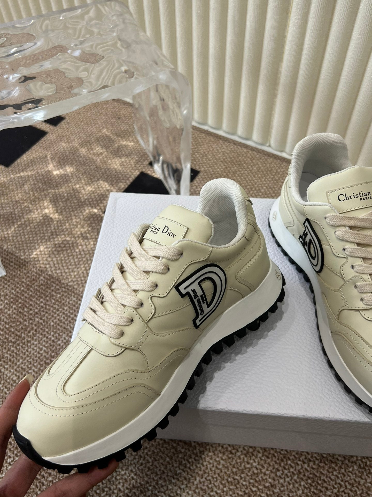 Luxury DiorC'est Luxury DiorSneaker Beige Lamskin