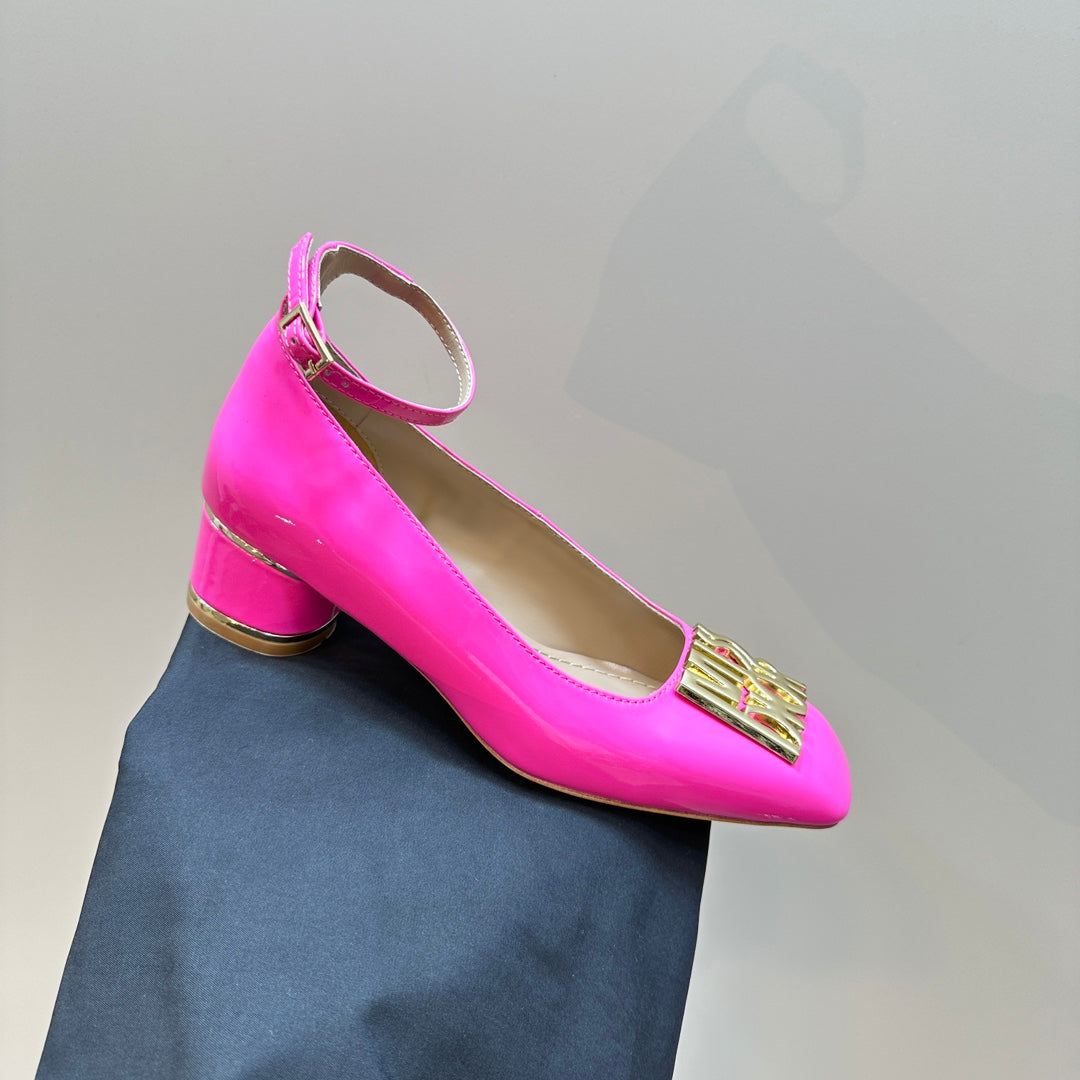 Luxury DiorMiss Luxury DiorPump 40mm Glossy Pink Lambskin