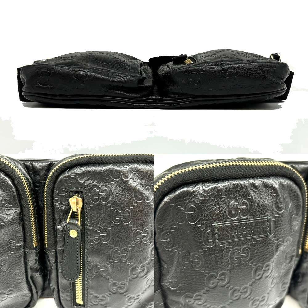 Luxury Gucci Trending 2025 Shima Leather Waist Pouch 213317