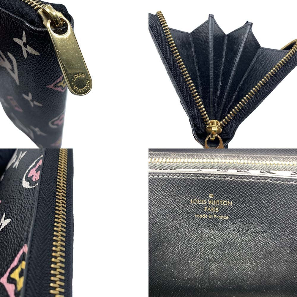 Louis Vuitton Monogram Wild at Heart Zippy Wallet