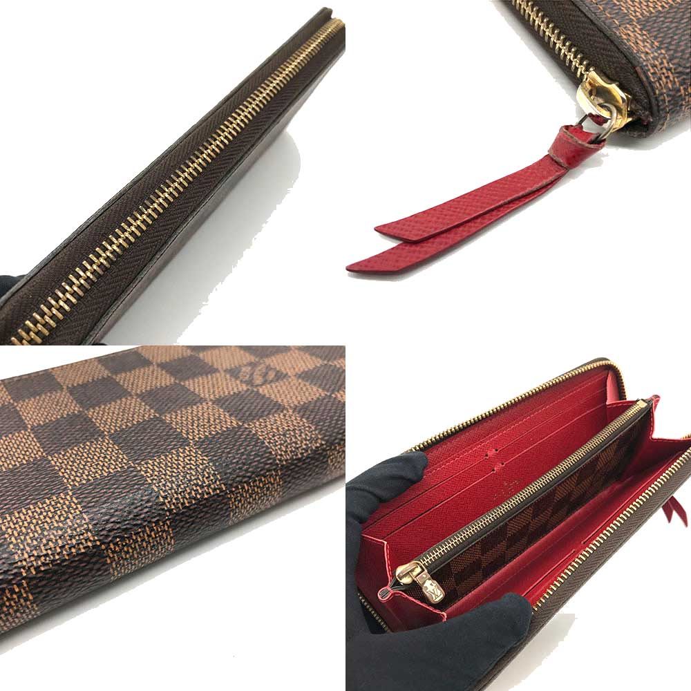 Louis Vuitton Damier Ebene Clemence Wallet