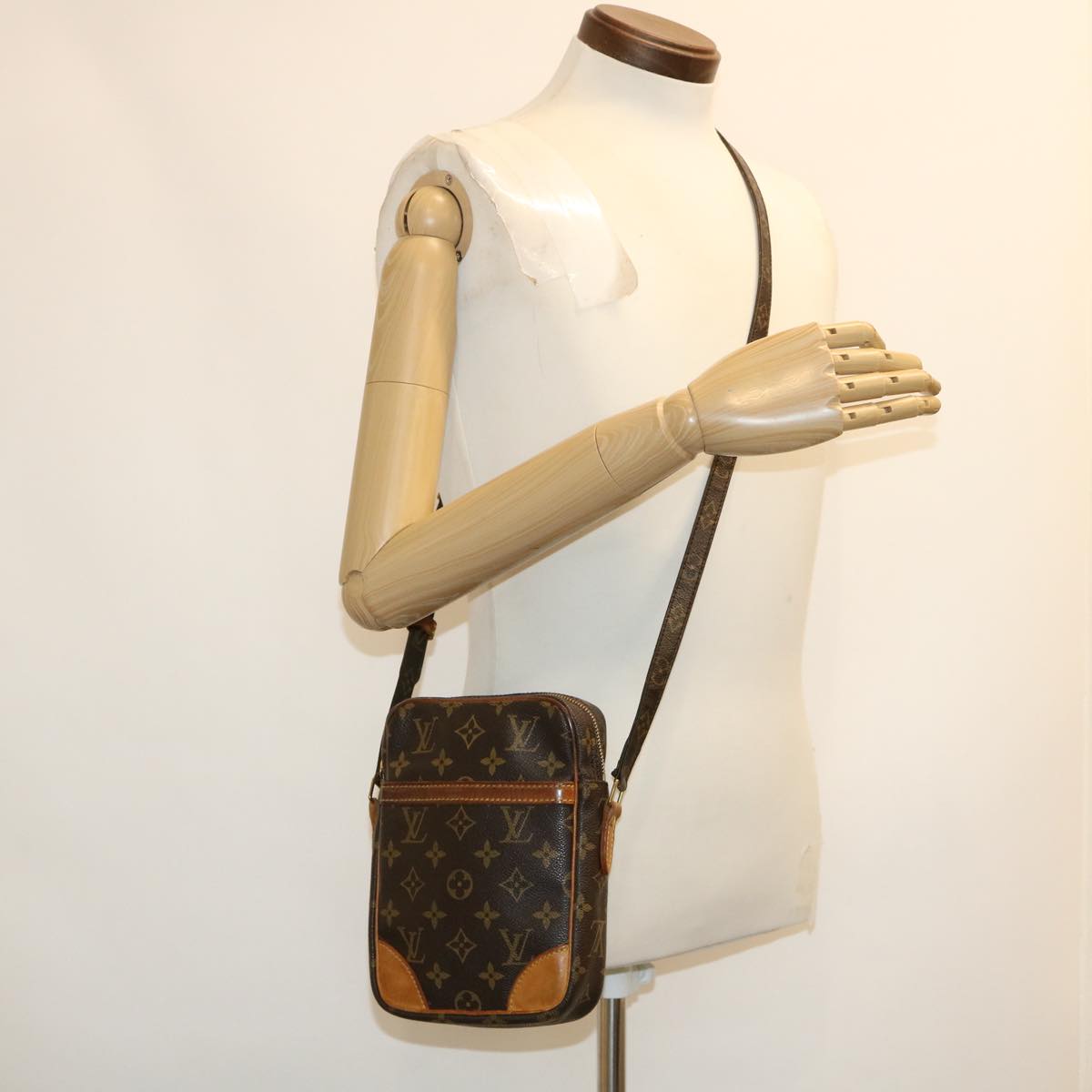 LOUIS VUITTON Monogram Danube Shoulder Bag M45266 LV jk1927