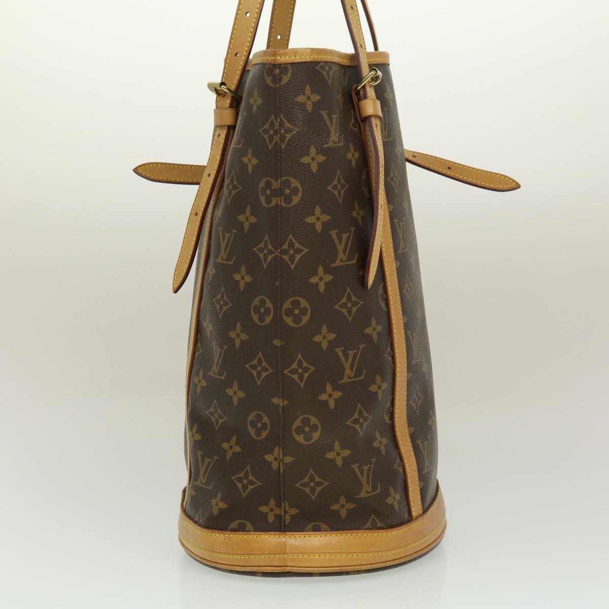 LOUIS VUITTON Monogram Bucket GM Shoulder Bag M42236 LV jk1988