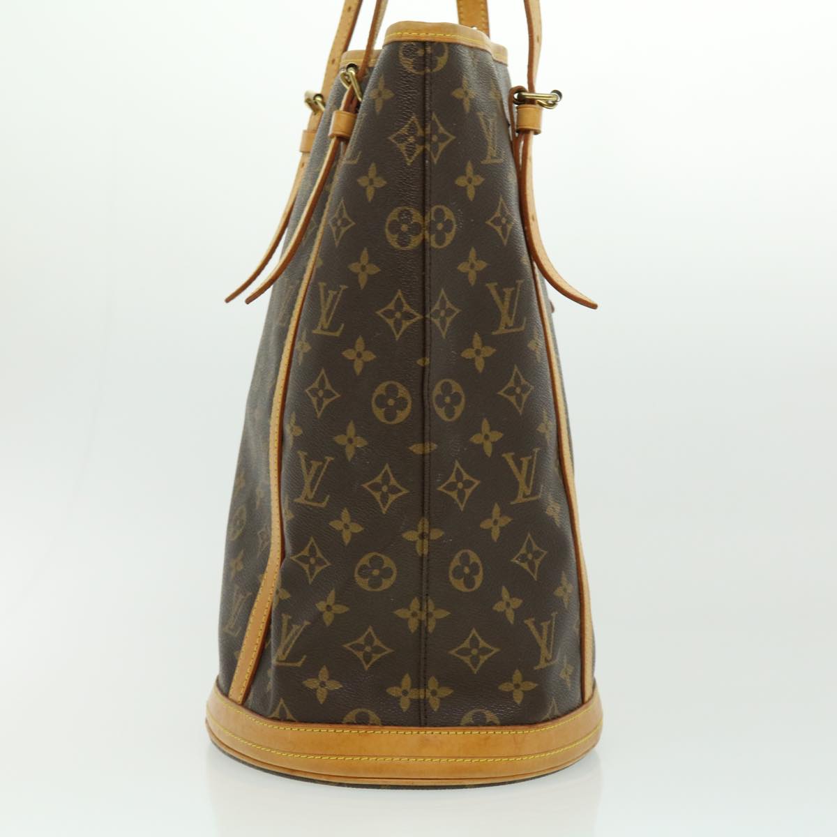 LOUIS VUITTON Monogram Bucket GM Shoulder Bag L012 LV jk2406